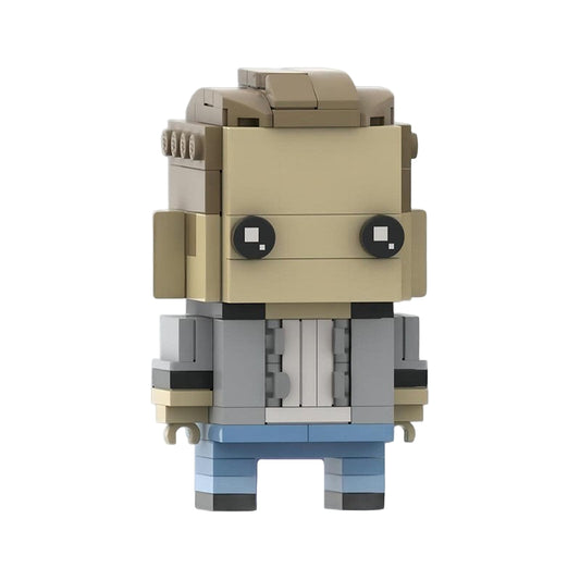 biff tannen brickheadz moc building set | back to the future - 1