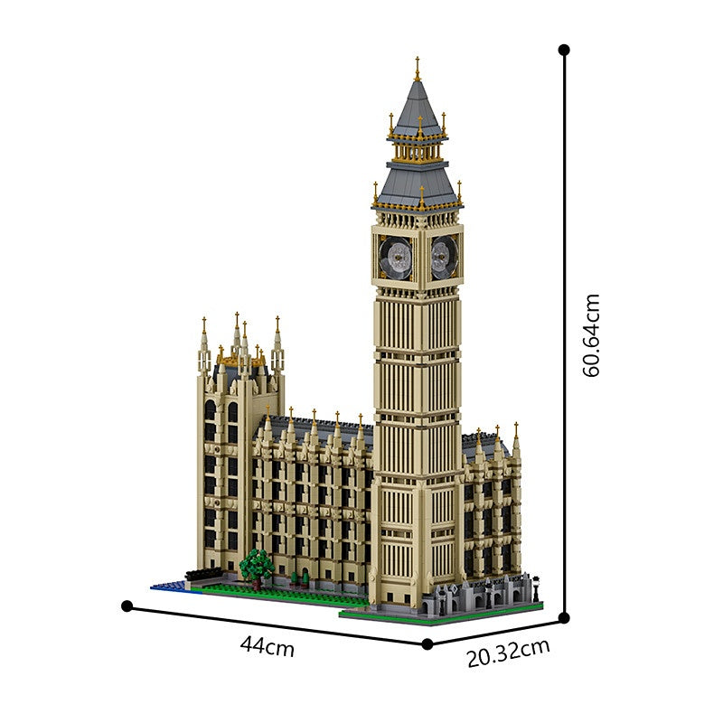 Big Ben & Palace of Westminster MOC Building Kit - 2