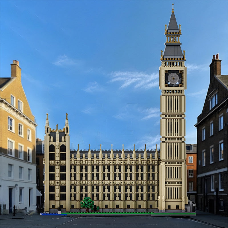 Big Ben & Palace of Westminster MOC Building Kit - 5