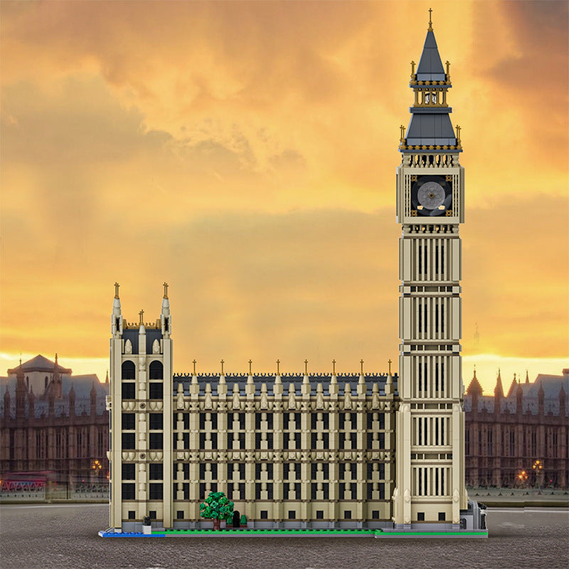 big ben building set | lego compatible - 1