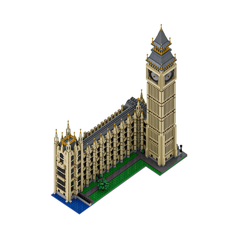 big ben building set | lego compatible - 5