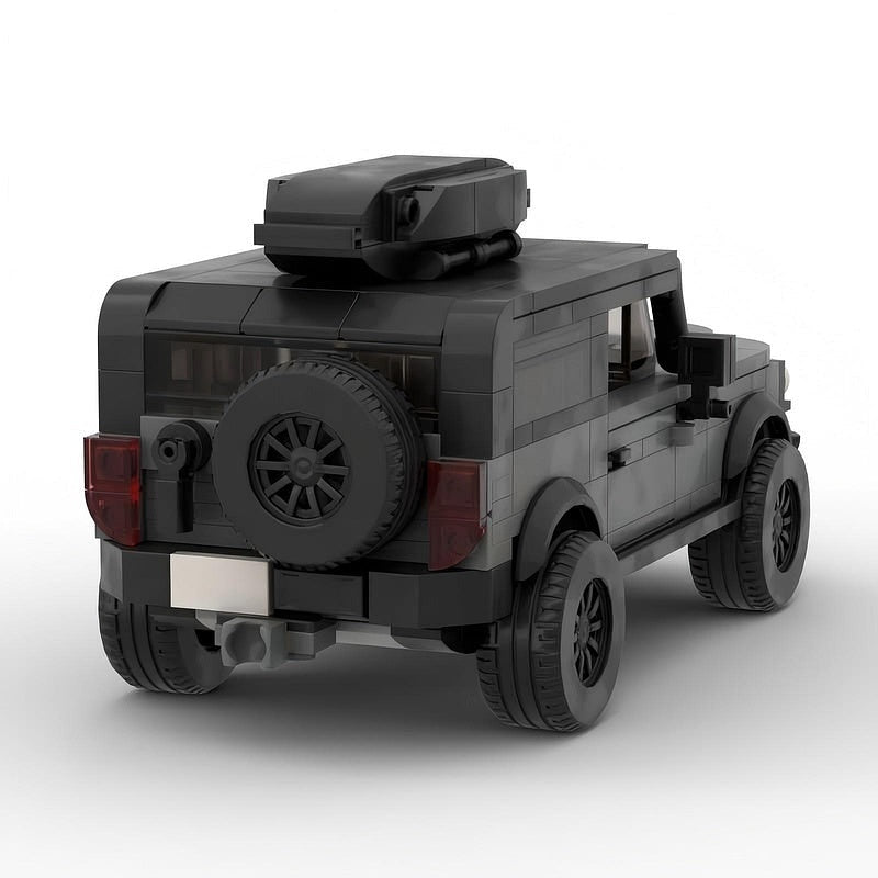 Big Bend 4x4 Off-Road SUV MOC Building Kit | Adventure Vehicle Model - 4