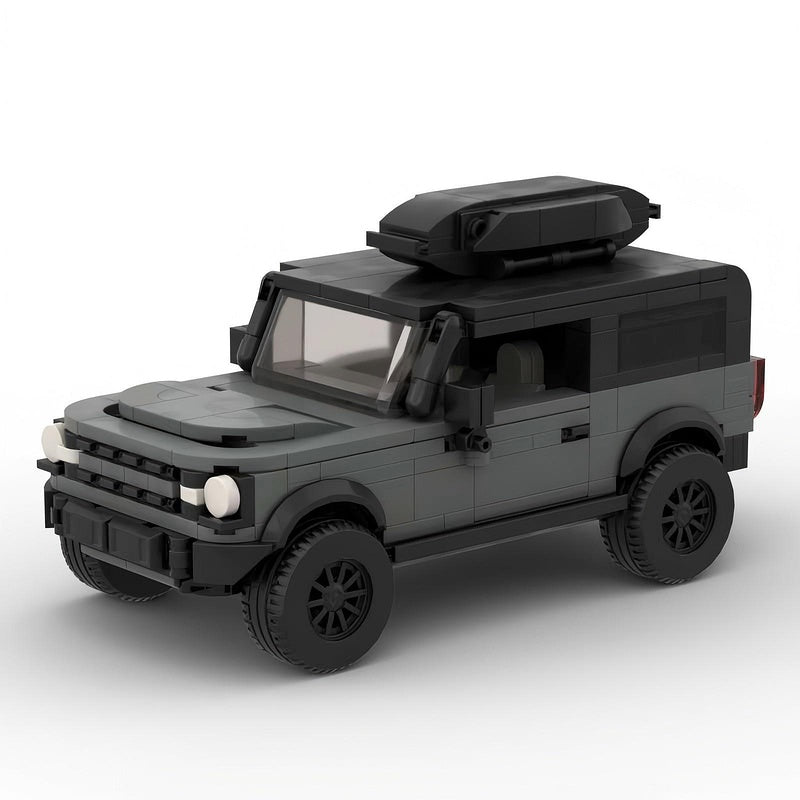 Big Bend Off-Road 4x4 Off-Road SUV Building Kit | LEGO-Compatible MOC - 1