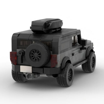 Big Bend Off-Road 4x4 Off-Road SUV Building Kit | LEGO-Compatible MOC - 4