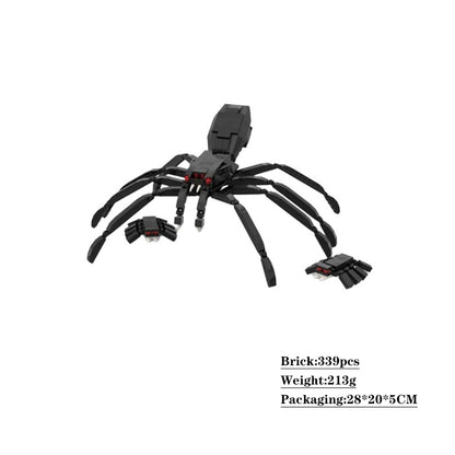 big black spider building set | moc-175524 - 2