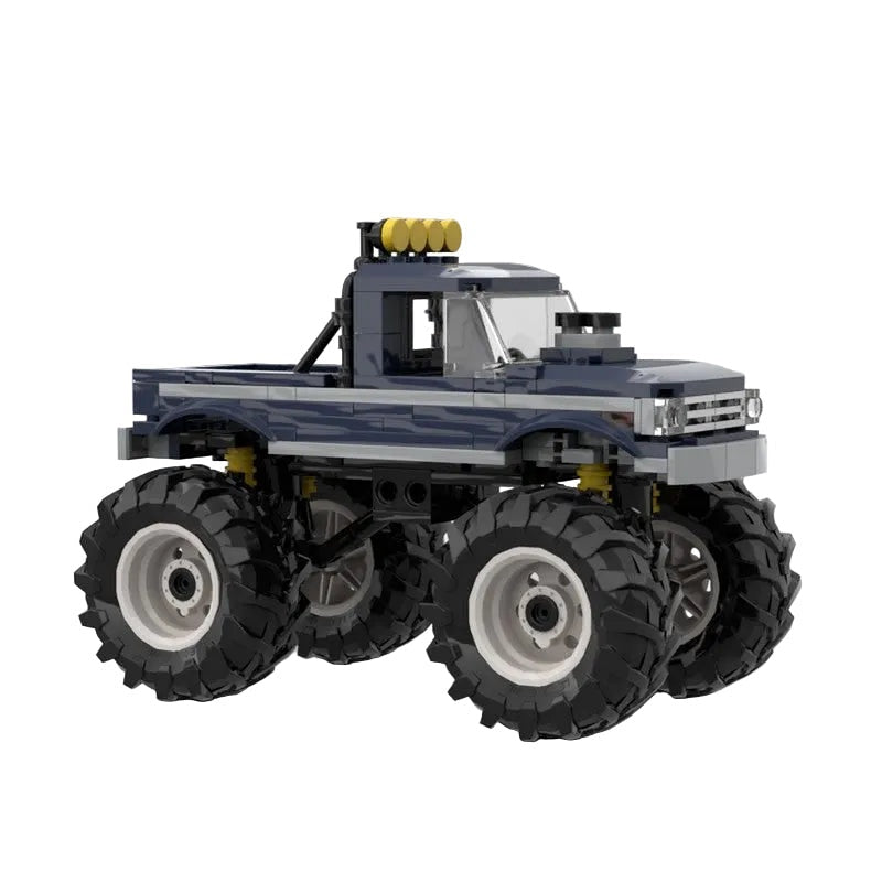 Big Foot Monster Truck MOC Building Kit | Off-Road Vehicle Model - 1