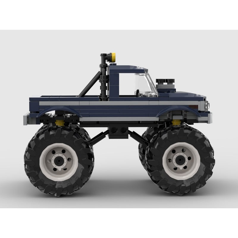 Big Foot Monster Truck MOC Building Kit | Off-Road Vehicle Model - 2