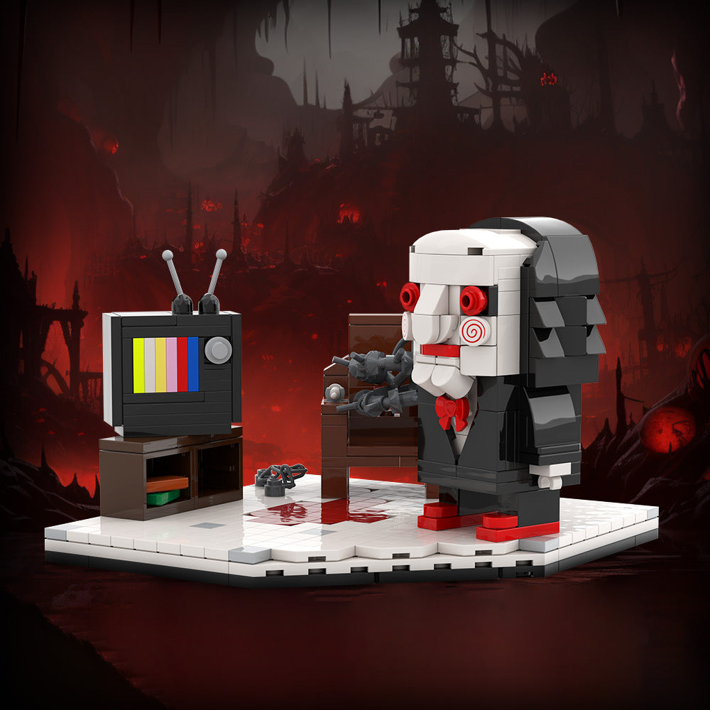 billy scene building set | saw | lego compatible - 1