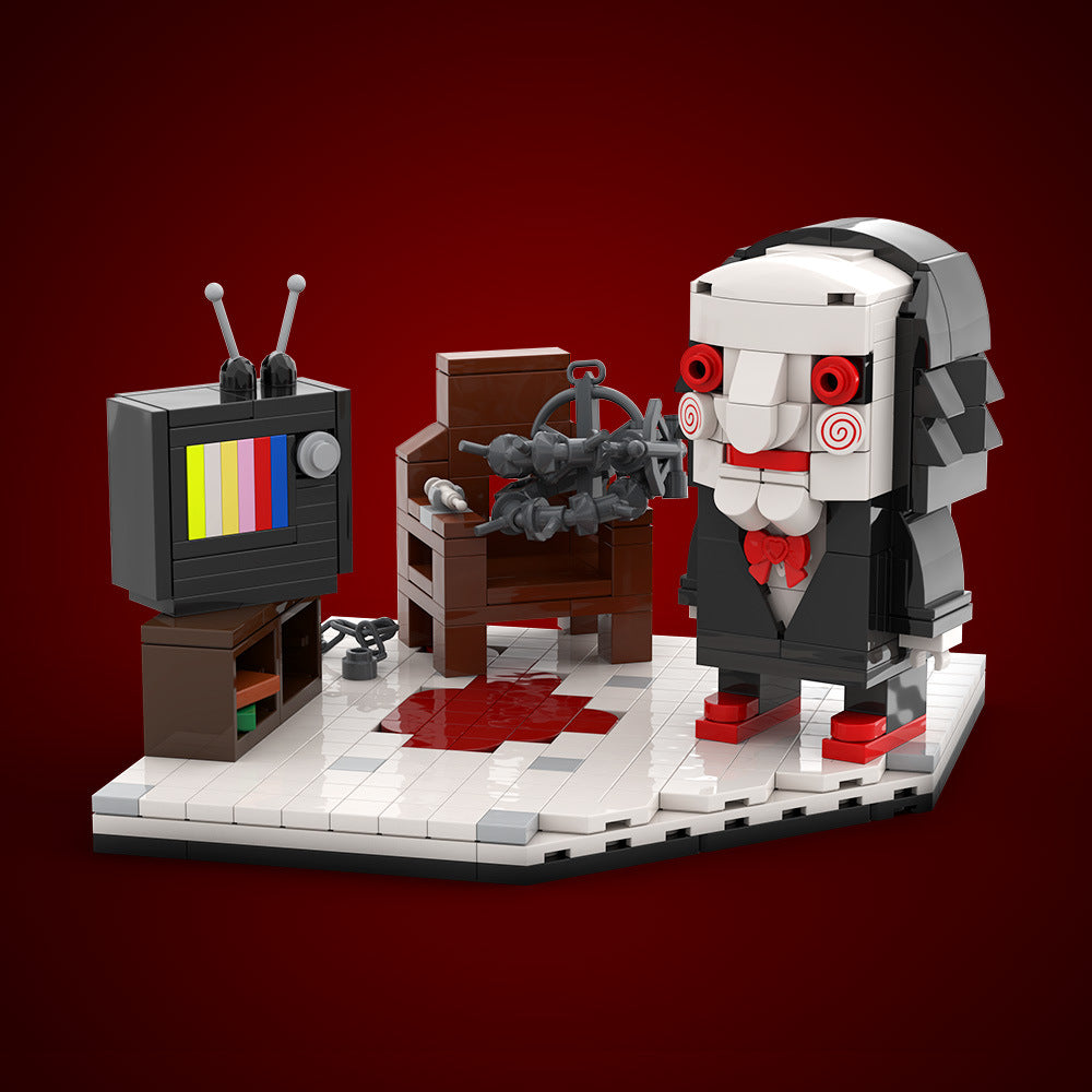billy scene building set | saw | lego compatible - 2