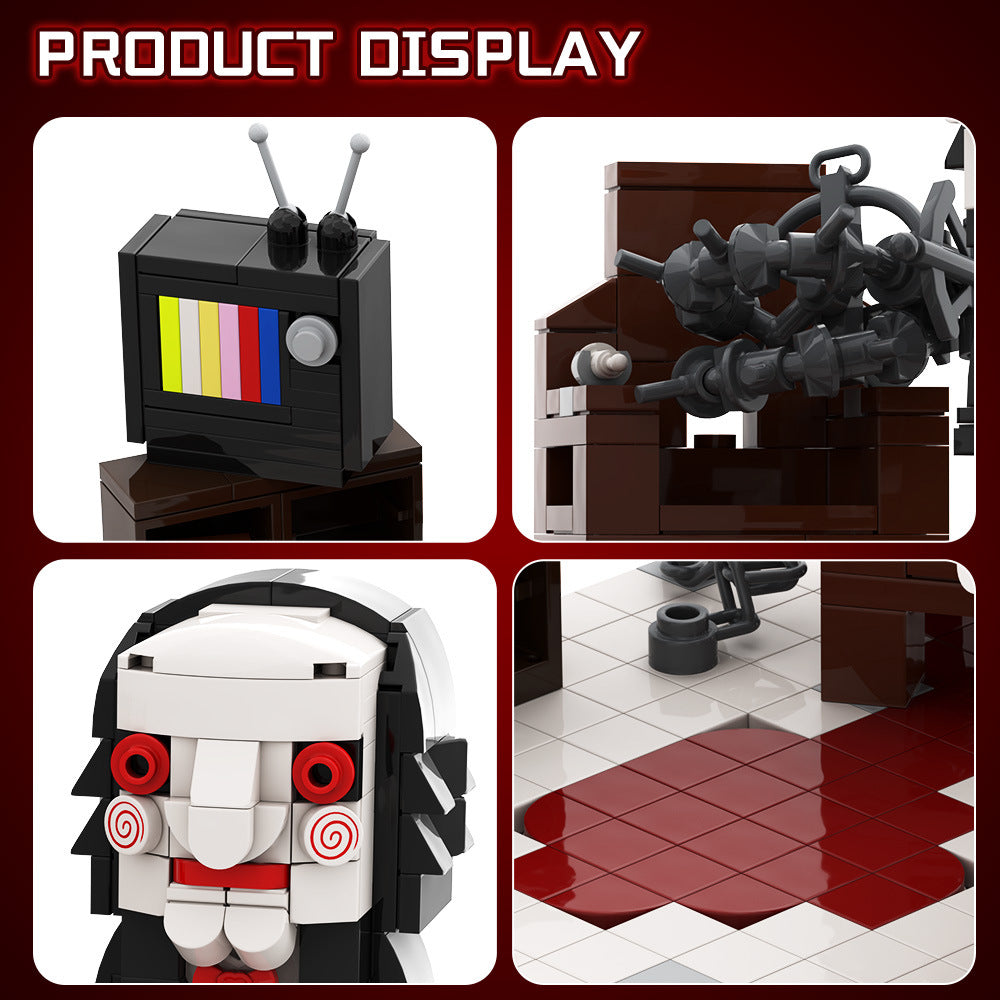 billy scene building set | saw | lego compatible - 5