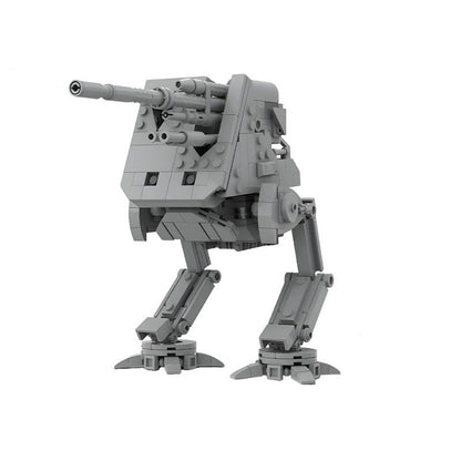 Bipedal Defense Turret Walker Sci-Fi Military Mech MOC Building Kit | LEGO-Compatible MOC - 2