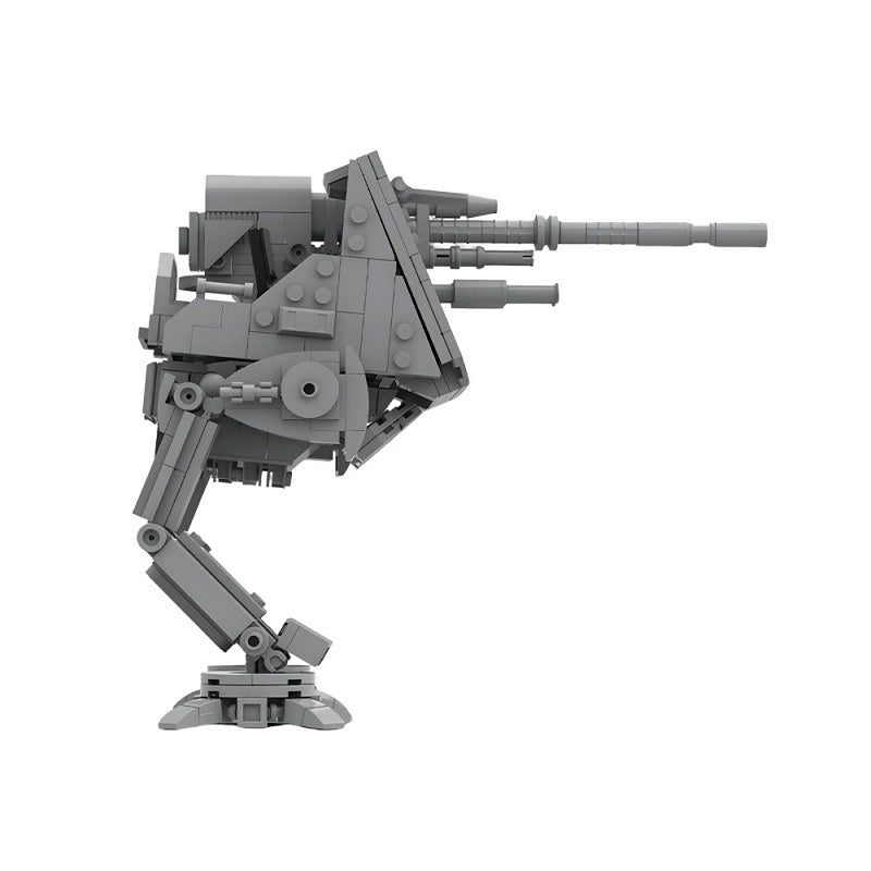 Bipedal Defense Turret Walker Sci-Fi Military Mech MOC Building Kit | LEGO-Compatible MOC - 4