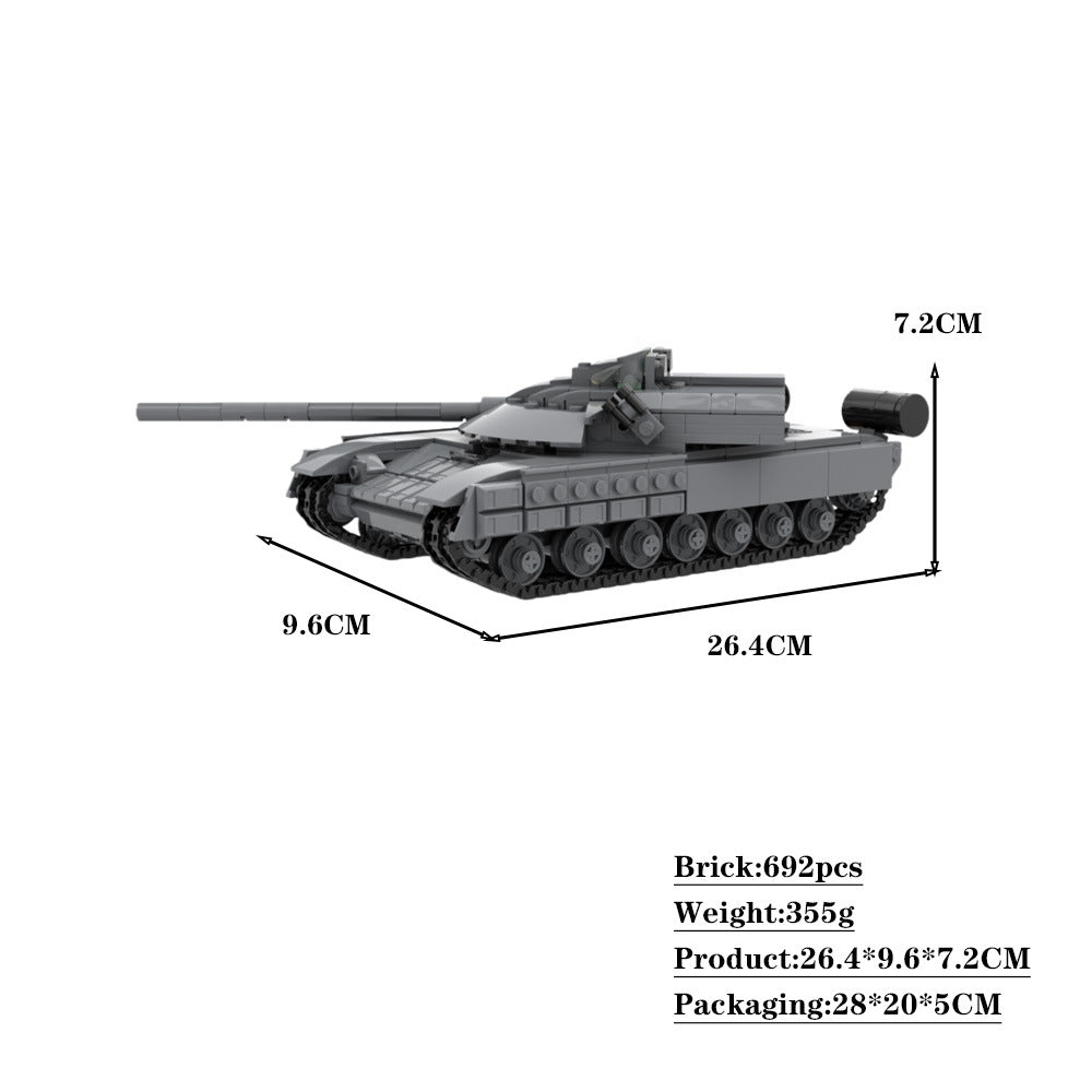black eagle tank building set | moc-105380 - 2