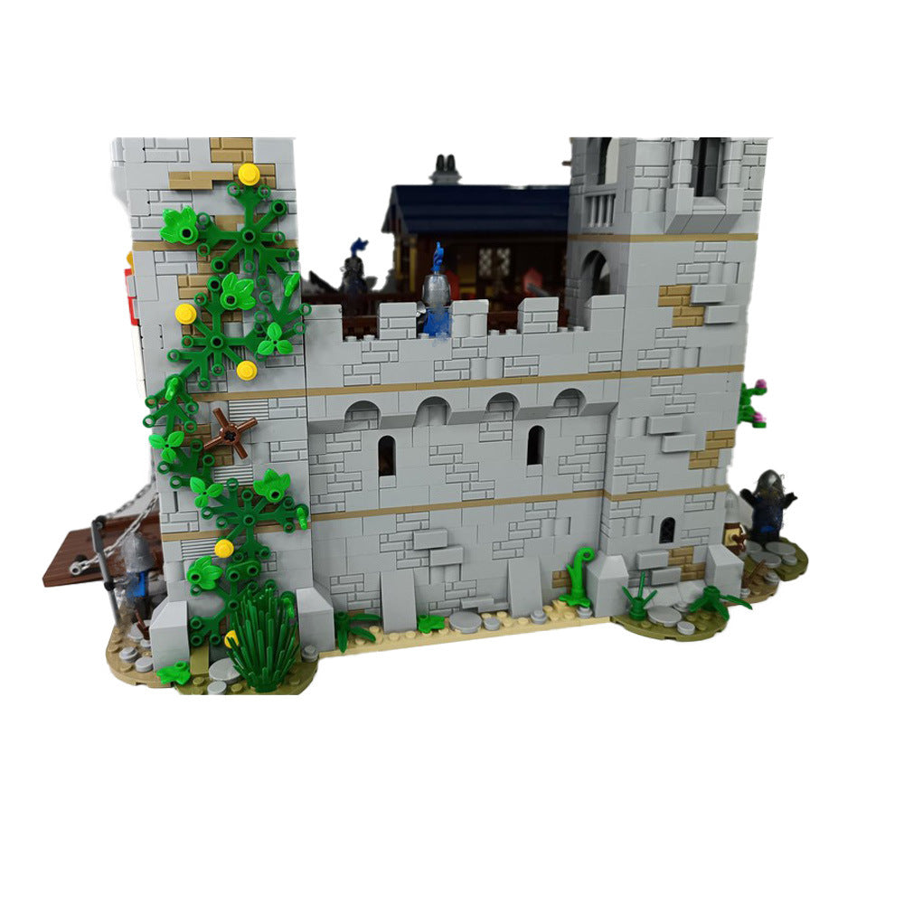 black falcon castle building set | moc-132740 - 2