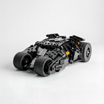 Black Futuristic Armored Pursuit Car MOC Building Kit - 1