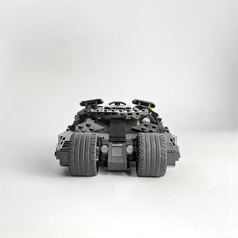 Black Futuristic Armored Pursuit Car MOC Building Kit - 3