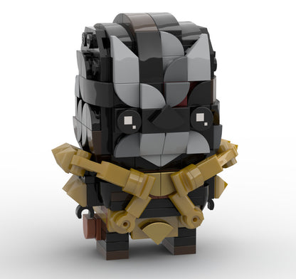 black krrsantan brickheadz building set | star wars | moc-194600 - 3