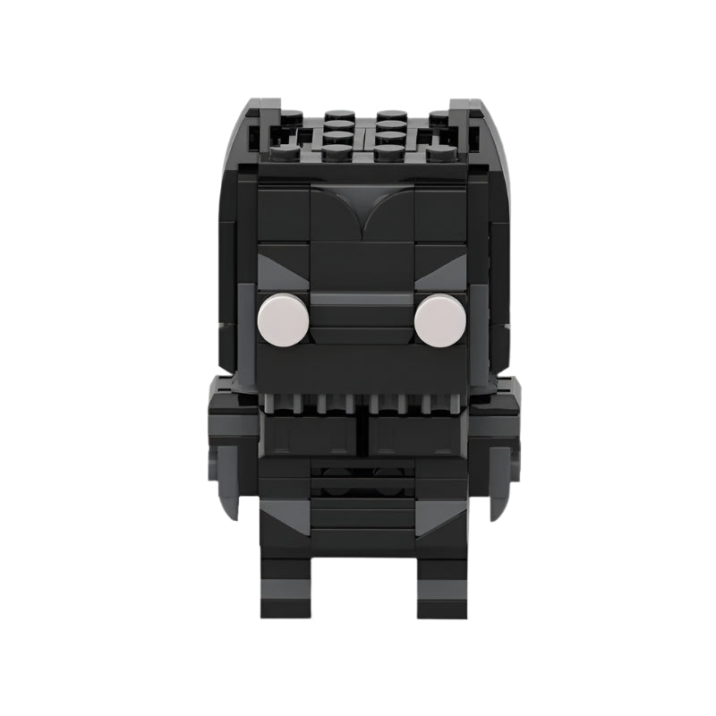black panther brickheadz moc building set | marvel | lego-compatible - 1