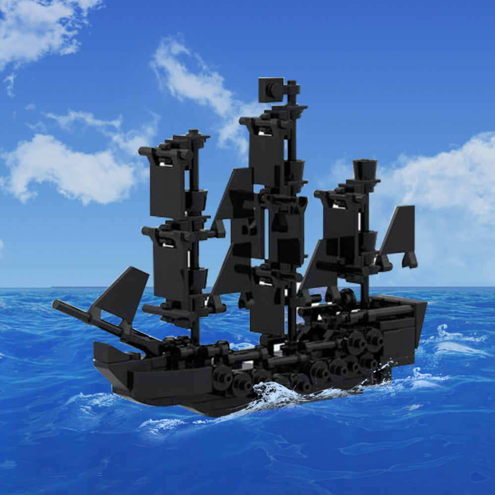 black pearl building set | pirates of the caribbean | moc-146862 - 3