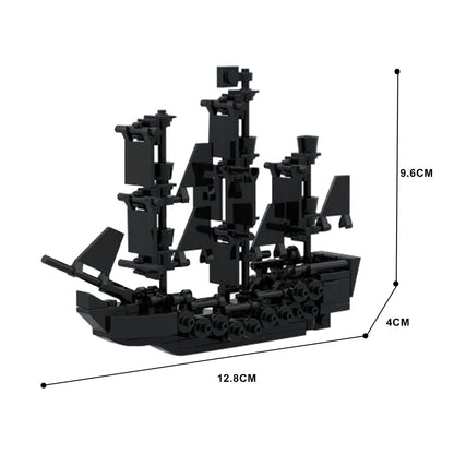 black pearl building set | pirates of the caribbean | moc-146862 - 4