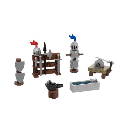 blacksmith accessories moc building set | moc-117559 - 1