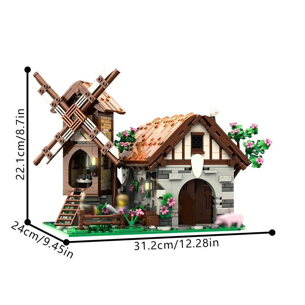 Blacksmith's Breeze Building Kit | Compatible MOC - 3