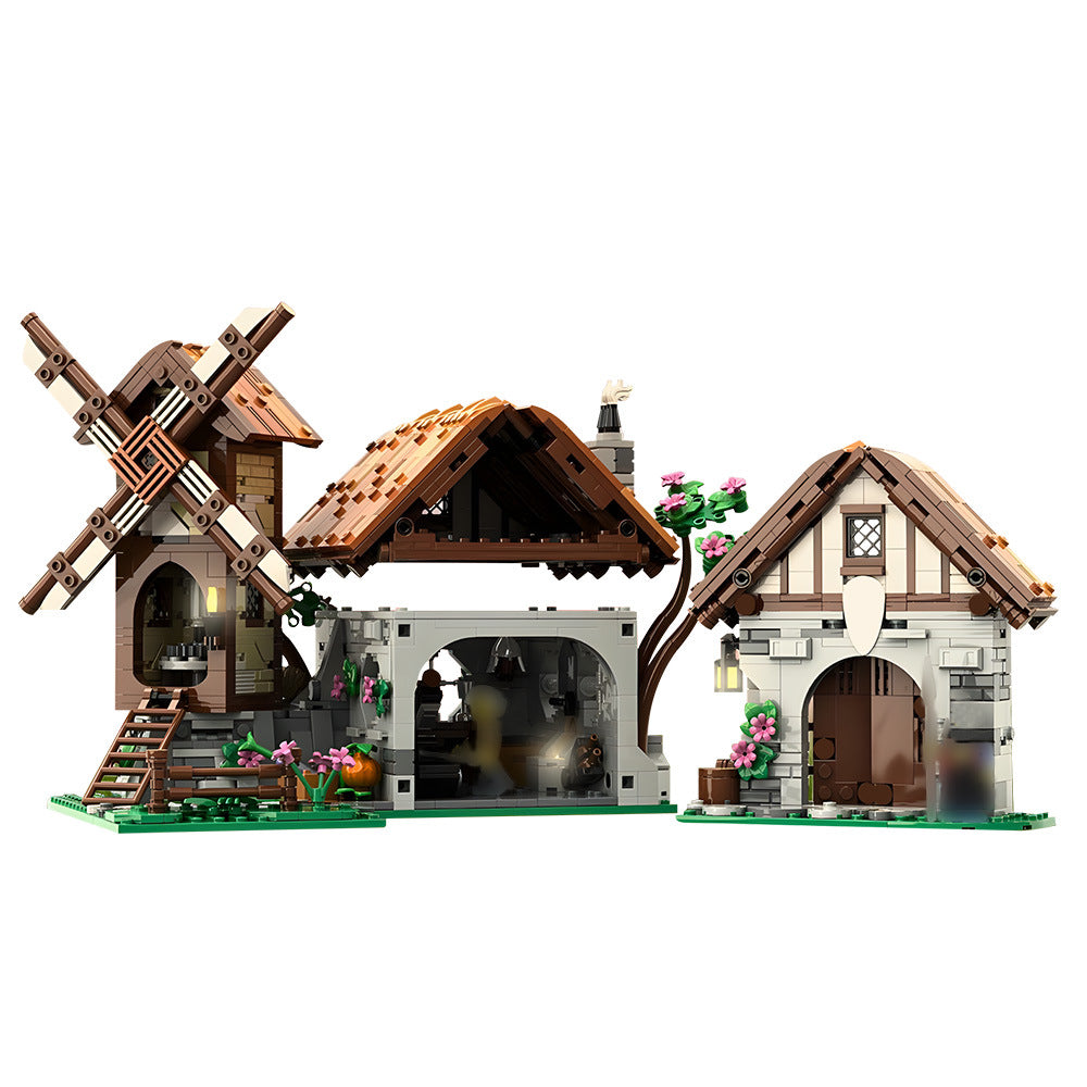 Blacksmith's Breeze Building Kit | Compatible MOC - 4