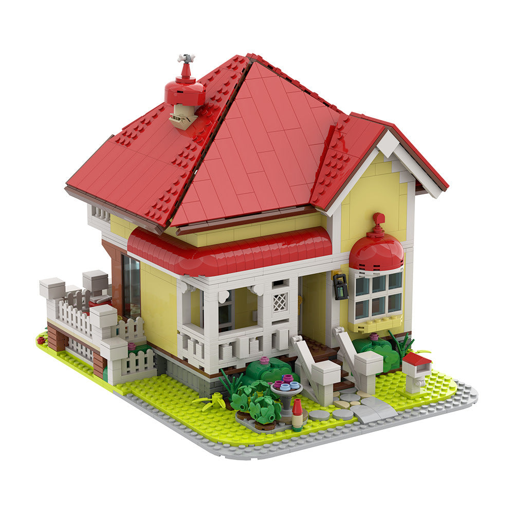 bluey house building kit | lego compatible moc - 2