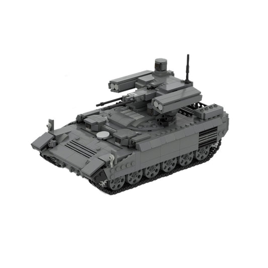 bmpt-72 tank building set | terminator 2 | 1:35 scale | moc-29196 - 1