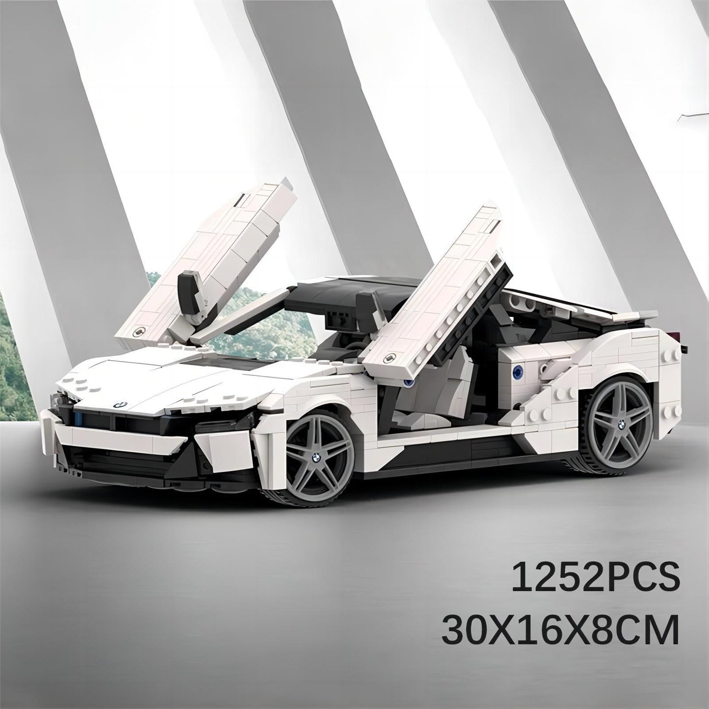 bmw i8 building set | moc-148203 - 5