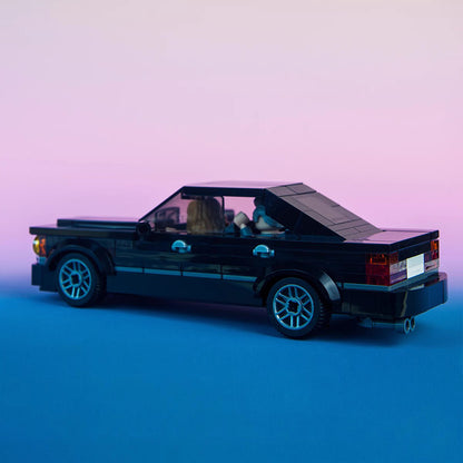 bmw m5 e34 black building set | moc-113659 - 4