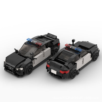 bmw m5 rapid deployment police car building set | moc-86084 - 2