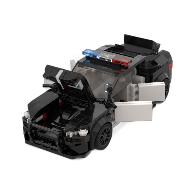 bmw m5 rapid deployment police car building set | moc-86084 - 3