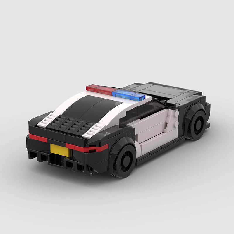 bmw m8 police building set | moc-82686 - 4