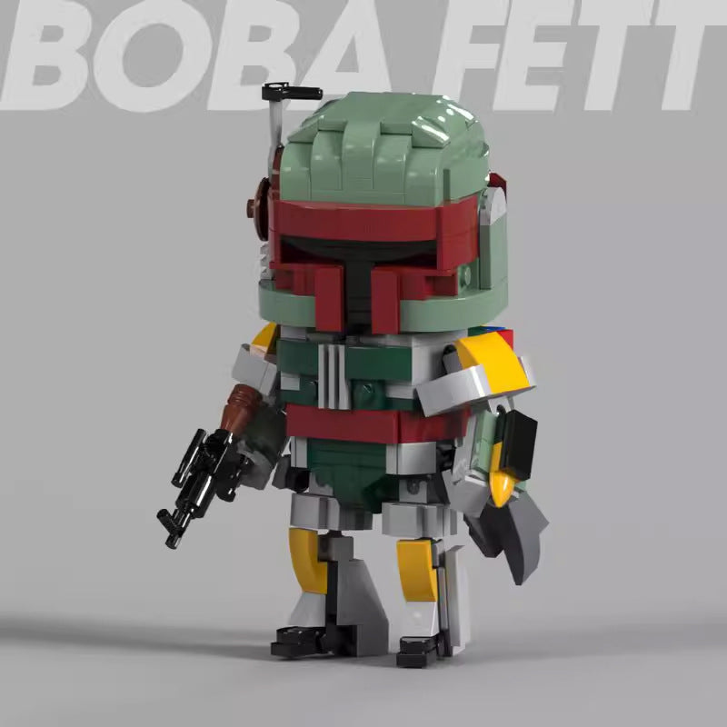 boba fett building set | star wars | moc-168461 - 1