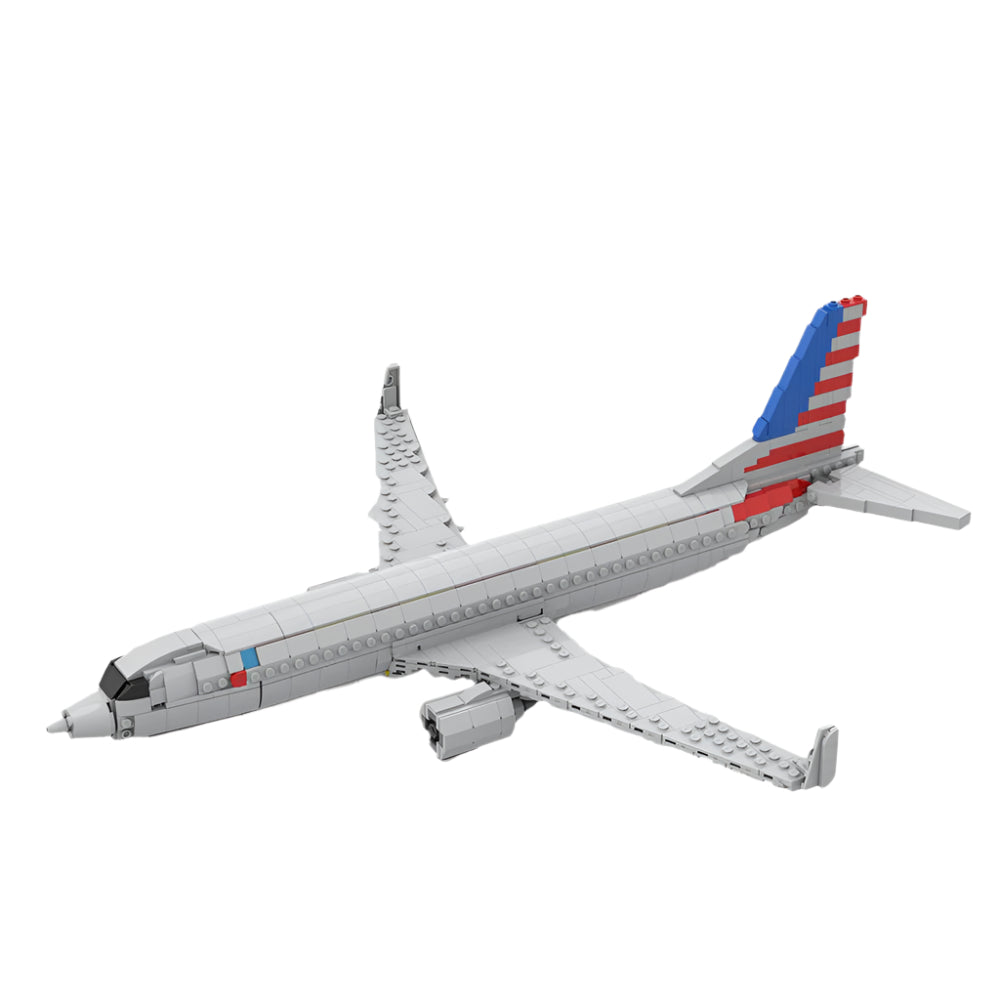 boeing 737 building set | american airlines | moc-127873 - 1