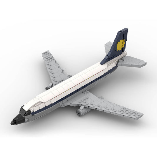 boeing 737 lufthansa building set | moc-129205 - 1