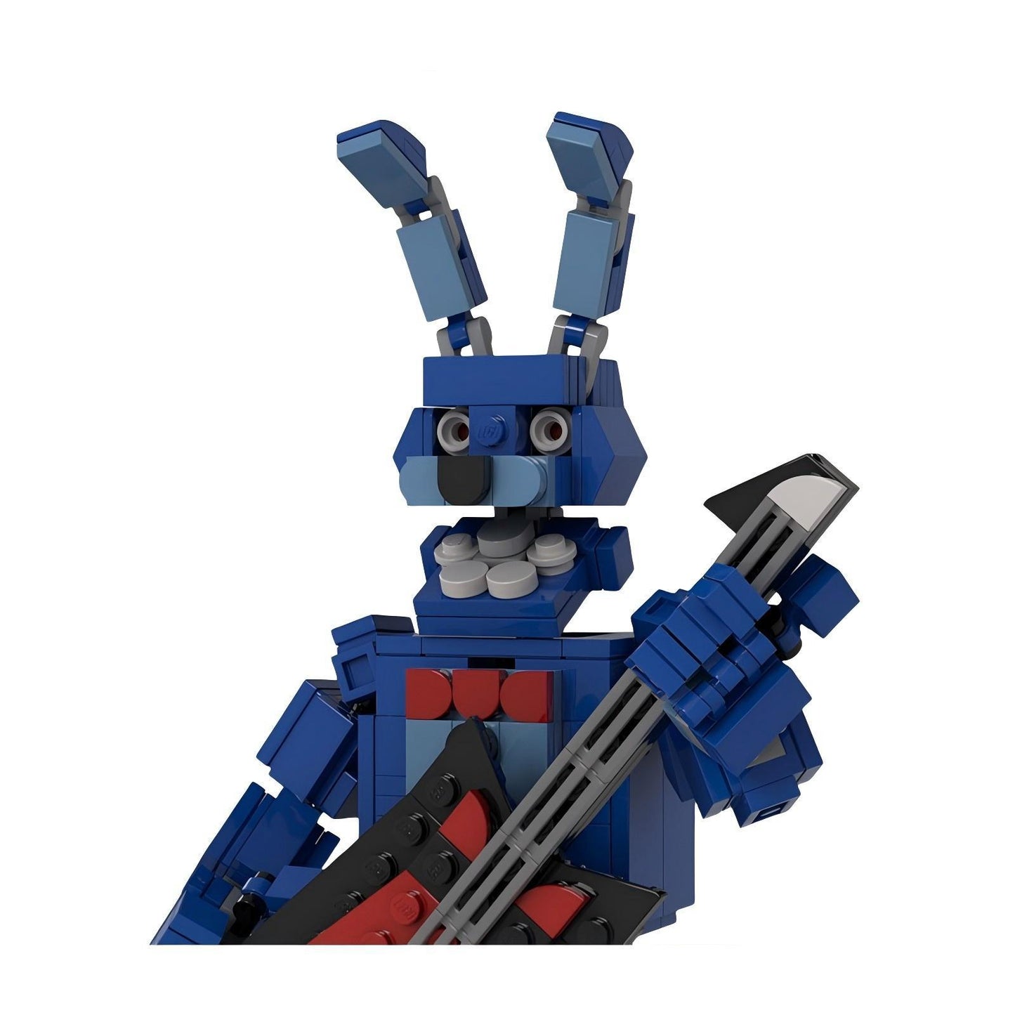 bonnie the bunny building set | five nights at freddy's | moc-228108 - 3