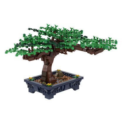 Bonsai Tree Building Kit | LEGO-Compatible MOC - 1