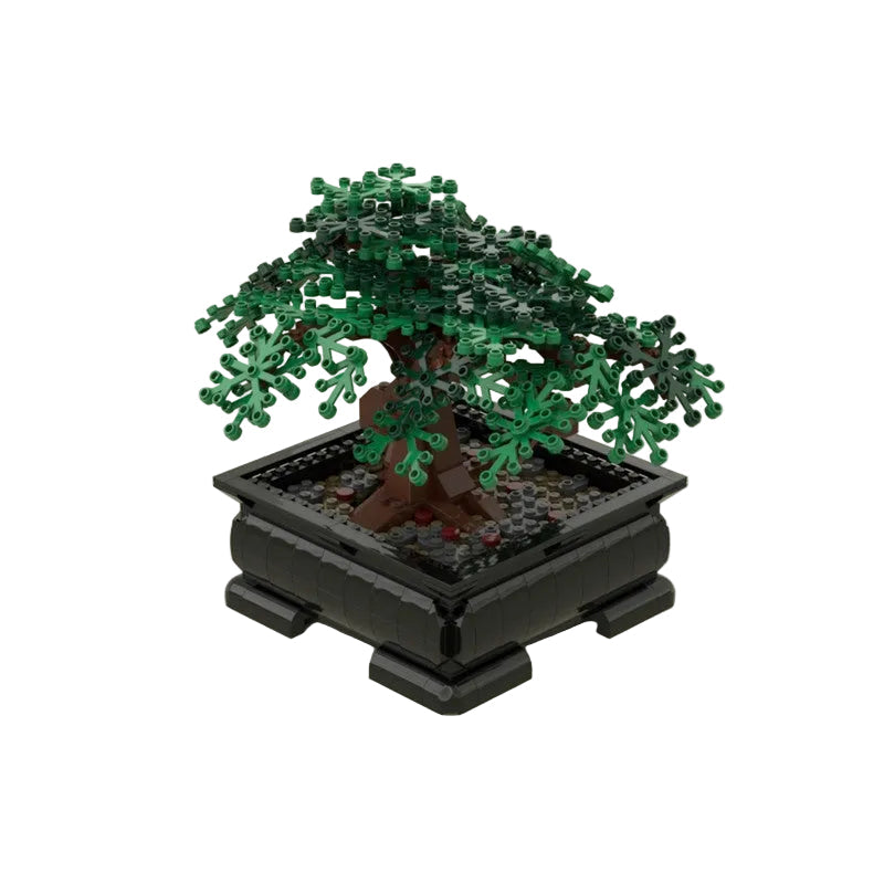Bonsai Tree Building Kit | LEGO-Compatible MOC - 4