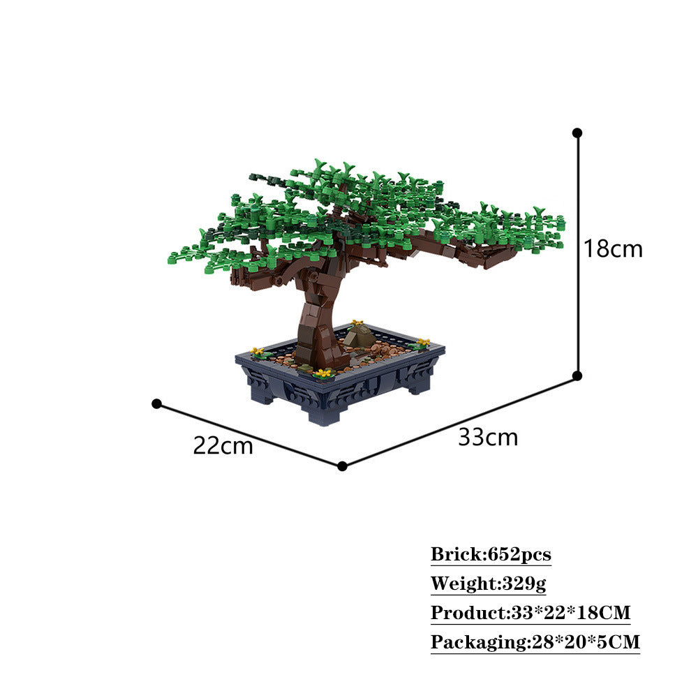 bonsai tree building set | moc-62184 - 3