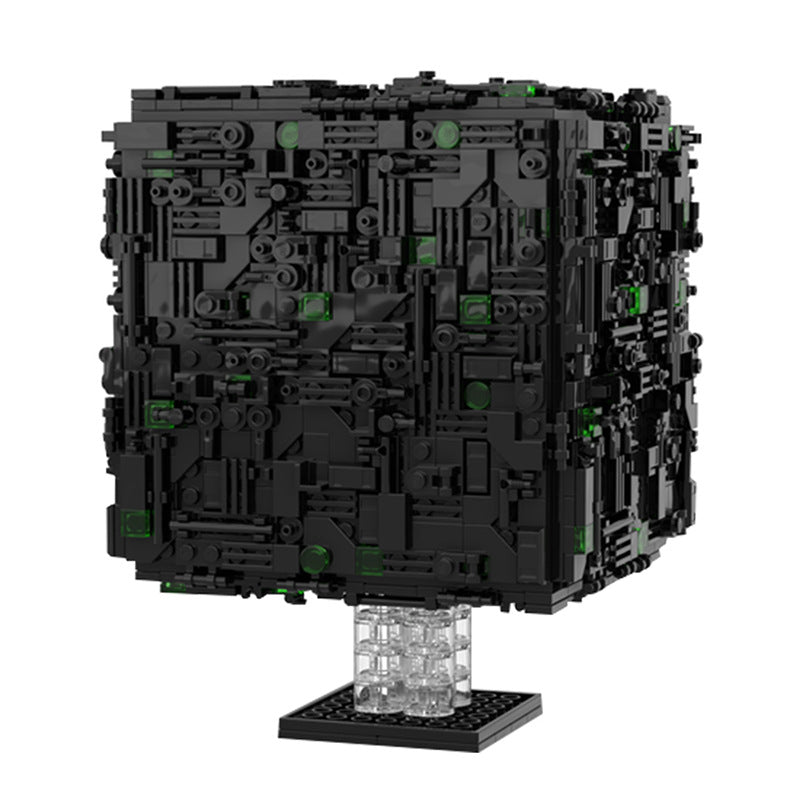 borg cube building set | star trek | moc-112646 - 2