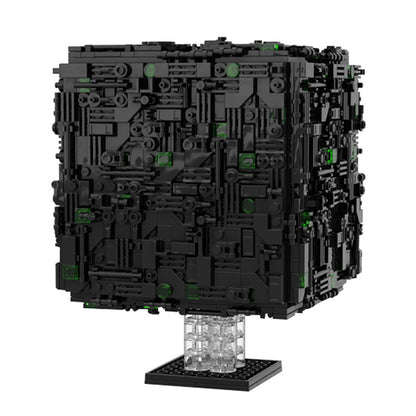 borg cube building set | star trek | moc-112646 - 2