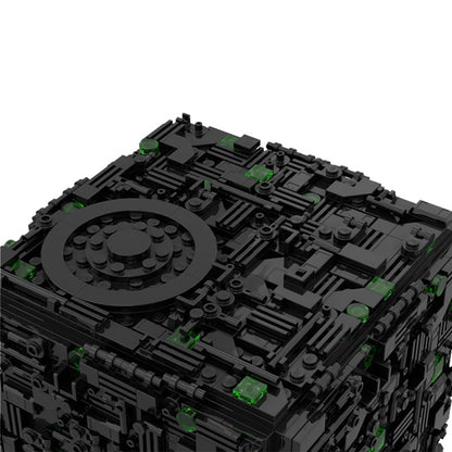 borg cube building set | star trek | moc-112646 - 3