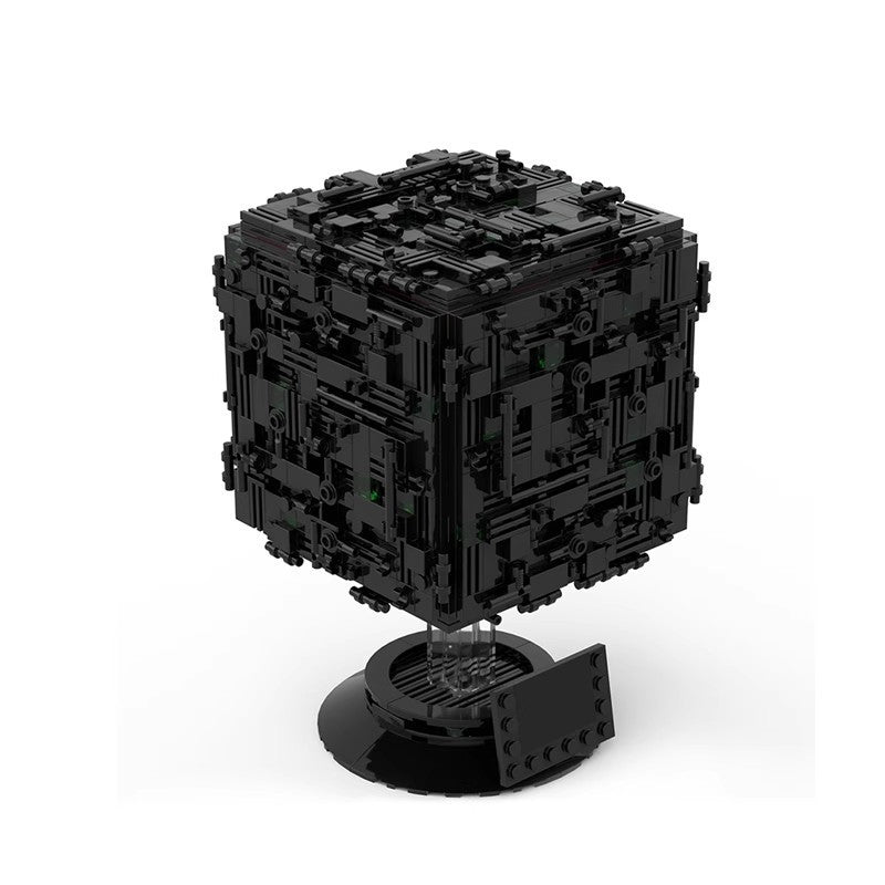 borg cube building set | star trek | moc-112646 | moc-71226 - 2