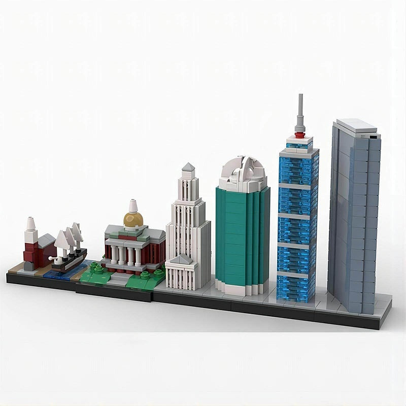 Boston Skyline MOC Building Kit | City Architecture Model - 2