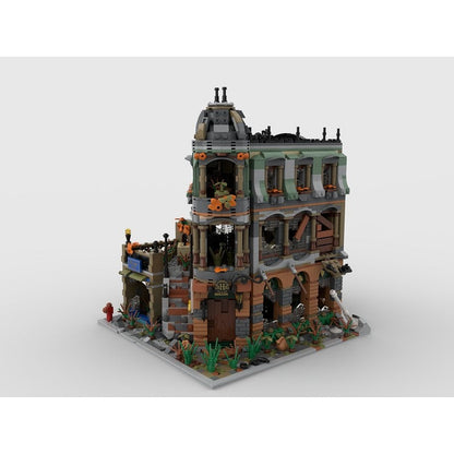Boutique Hotel Apocalypse MOC Modular Building Kit - 4