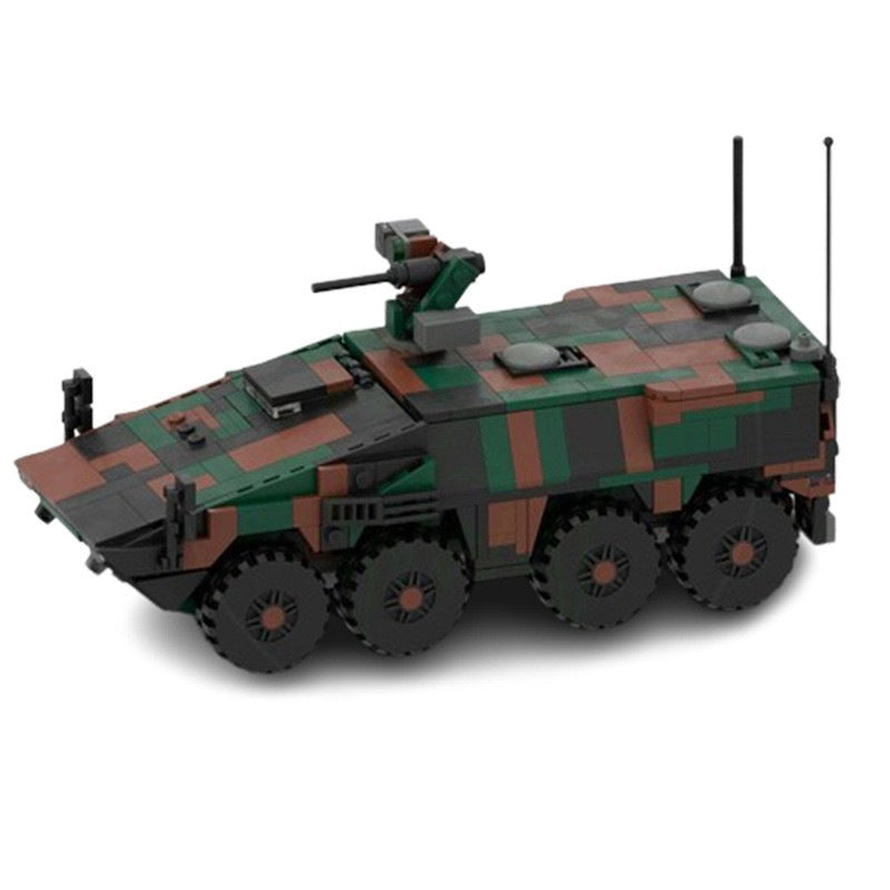 BOXER Building Kit | 8x8 APC - 1:35 Scale | LEGO-Compatible MOC - 2