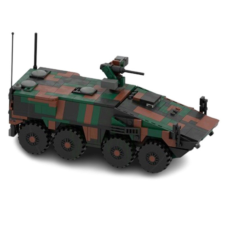 BOXER Building Kit | 8x8 APC - 1:35 Scale | LEGO-Compatible MOC - 3