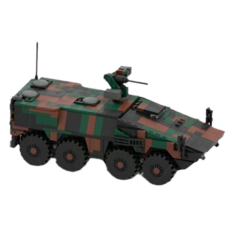 BOXER Building Kit | 8x8 APC - 1:35 Scale | LEGO-Compatible MOC - 4